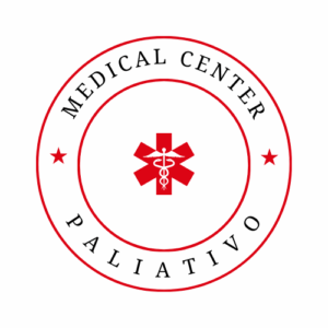 Red and Black Minimal Circular Medical Pharmacy Logo